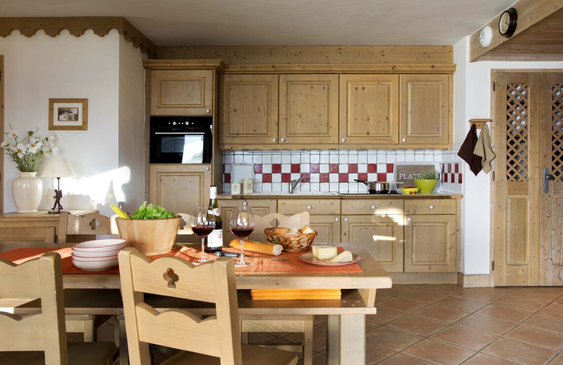 Les Cimes Blanches, La Rosiere, kitchen