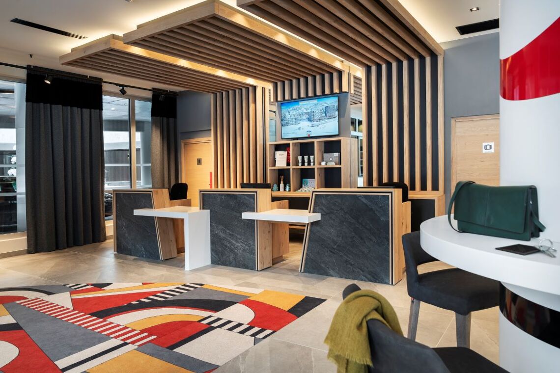 Residence Alhena, MGM, Flaine, common area, reception