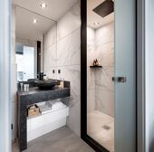 Residence Alhena, MGM, Flaine, shower room