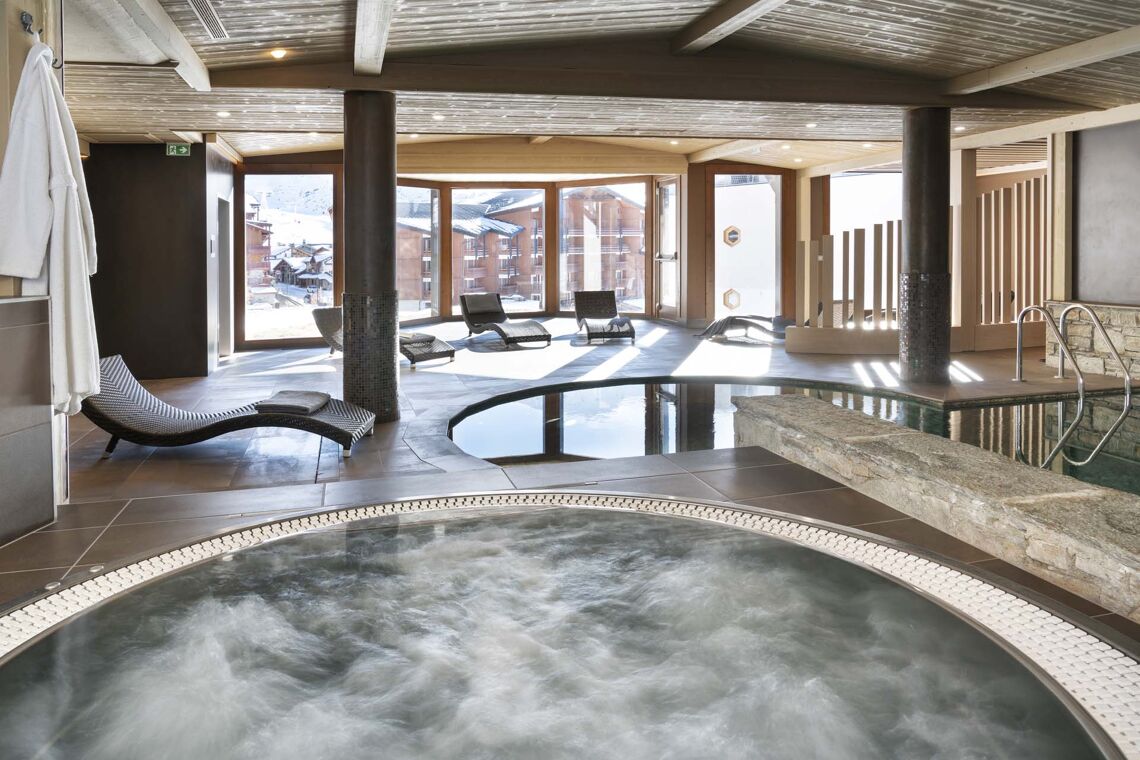 Residence L'Oxalys Val Thorens Pool and Hot tub